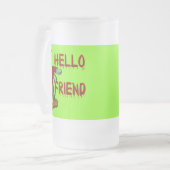 Chope Givrée Bonjour T-shirts déplaisants de Frankenstein (Devant gauche)