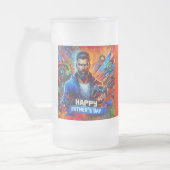 Chope Givrée Bonne Fête des pères papa Gamer | (Gauche)