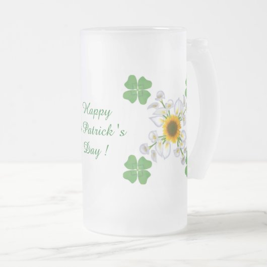 Chope Givrée Bonne Saint Patrick ! Clover avec Calla (Devant droit)