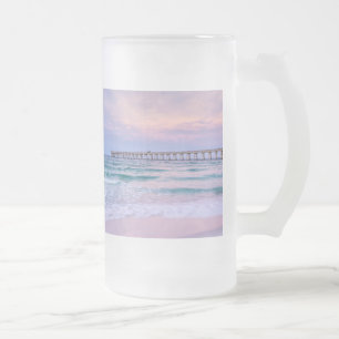 Chope Givrée Bonsoir Navarre Plage Quai Vitre Frosted Bière