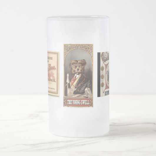 Chope Givrée Boue de bière vintage (Centre)