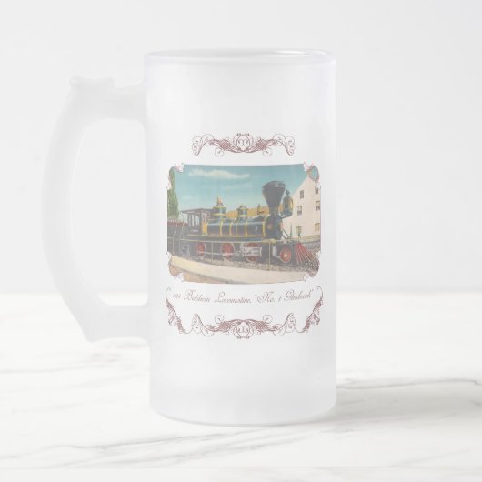 Chope Givrée Boue givrée de Locomotive vintage (Gauche)