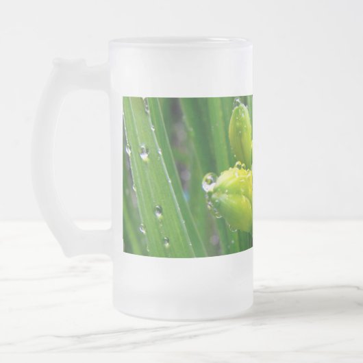 Chope Givrée bourgeons verts printaniers (Gauche)