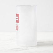 Chope Givrée Bouteille de bière de curling (Centre)