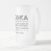 Chope Givrée Boutons VODKA personnalisés (Devant droit)