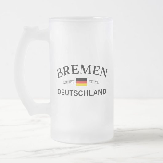 Chope Givrée Bremen Deutschland coordonne allemand (Gauche)