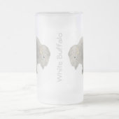 Chope Givrée Buffalo blanc Drinkware (Centre)