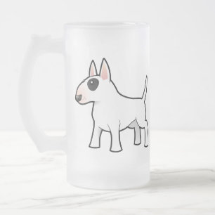 Chope Givrée Bull-terrier de bande dessinée
