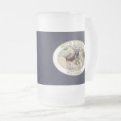 Chope Givrée Burros sauvages / ânes du Nevada (Devant droit)