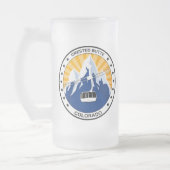 Chope Givrée Butte crêtée le Colorado (Gauche)