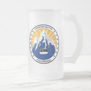 Chope Givrée Butte crêtée le Colorado
