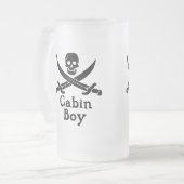Chope Givrée Cabine Boy Glass Stein (Devant gauche)