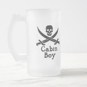 Chope Givrée Cabine Boy Glass Stein