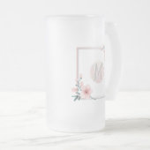 Chope Givrée Cadre initial rose pâle (Devant droit)