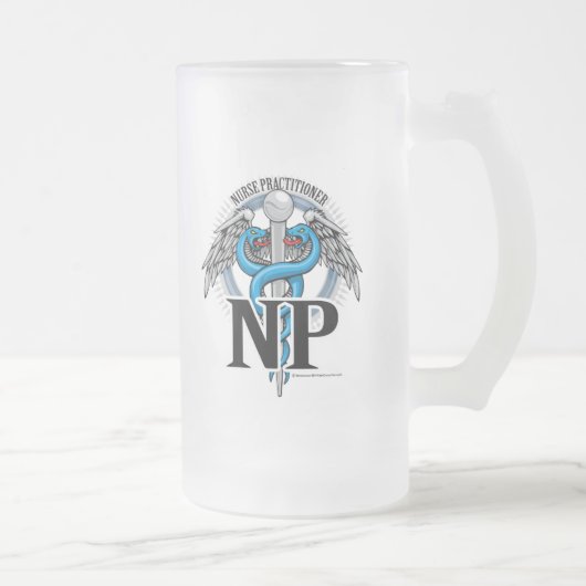 Chope Givrée Caducée de bleu du NP (Droit)
