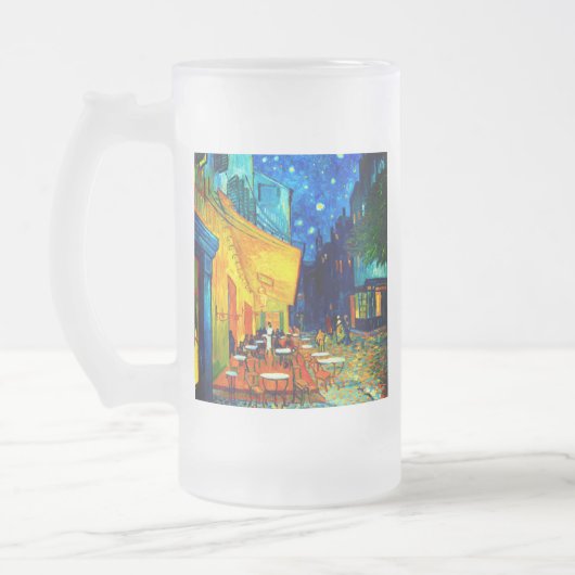Chope Givrée Café Van Gogh Terrasse en soirée (Gauche)