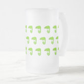Chope Givrée Caméléon mignon vert (Devant droit)