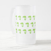 Chope Givrée Caméléon vert mignon (Devant gauche)