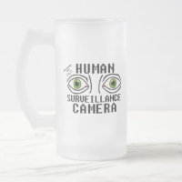 Caméra de surveillance humaine humour sec