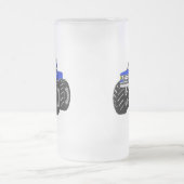 CHOPE GIVRÉE CAMION DE MONSTRE BLEU (Centre)