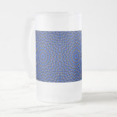 Chope Givrée Canard sur fond bleu Kaleidoscope Small (Devant gauche)