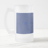 Chope Givrée Canard sur fond bleu Kaleidoscope Small (Gauche)