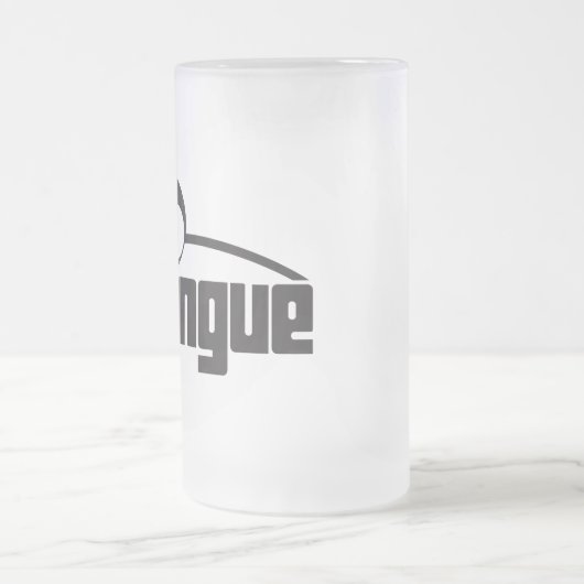 Chope Givrée Caneca de vidro fosco (Centre)