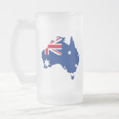 Chope Givrée carte du drapeau australien (Gauche)