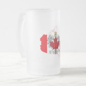 Chope Givrée Carte du drapeau de Pologne Canada (Devant gauche)