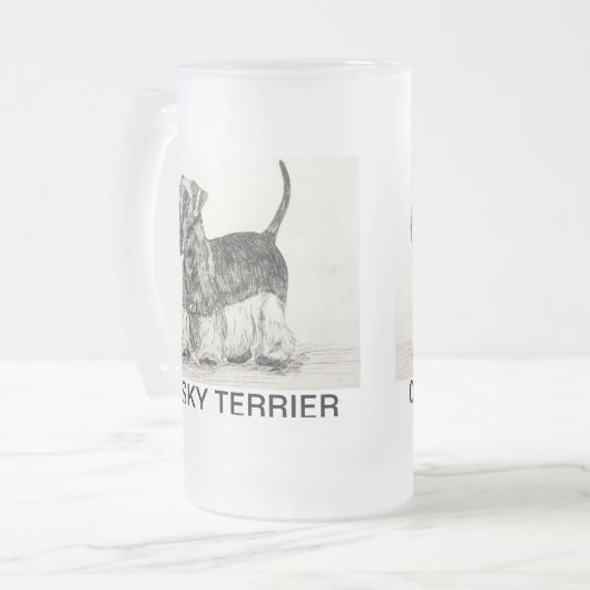 Chope Givrée Cesky Terrier (Devant gauche)