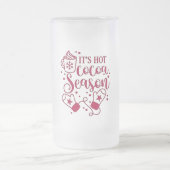 Chope Givrée C'est Chocolat chaud saison Noël Cacoa (Centre)