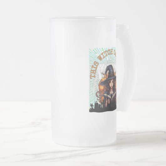 Chope Givrée Cette sorcière peut coder (Devant droit)