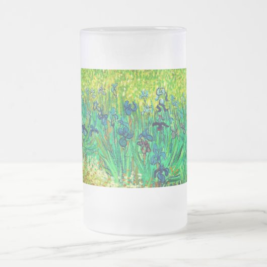 Chope Givrée Champ Van Gogh avec Irises près d'Arles (Centre)