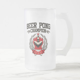 Chope Givrée Champion de puanteur de bière