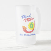 Chope Givrée Champion Stein d'étang de bière de mille d'étang (Devant droit)