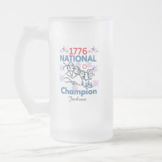 Chope Givrée Champions nationaux de 1776 Funny Patriotic 4 juil