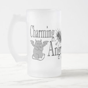 Chope Givrée Charming mais en colère petit chat diable drôle ci