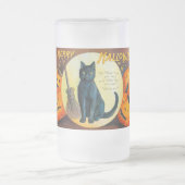 Chope Givrée Chat Falln Joyeux Halloween (Centre)