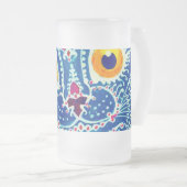 Chope Givrée Chat gothique bleu (Devant droit)