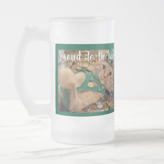 Chope Givrée Chat lutin de la Saint-Patrick  (Gauche)