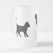 Chope Givrée Chat noir avec chauve-souris (Devant gauche)