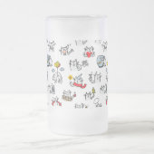 Chope Givrée Chats amusants, lait et magie. (Centre)