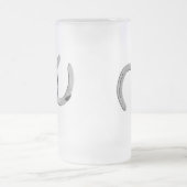 Chope Givrée Chaussures argentées simples de cheval (Centre)