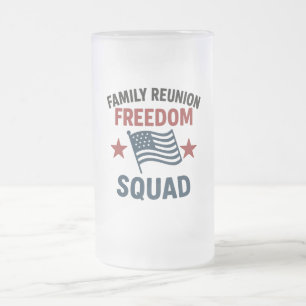 Chope Givrée Chemise de réunion de famille Freedom Squad – USA