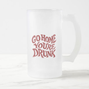 Chope Givrée Chemise drôle d'art typographique rétro