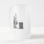 Chope Givrée Cheval de course de baril (Devant gauche)