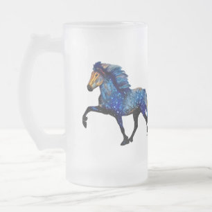 Chope Givrée Cheval islandais Nuit étoilée