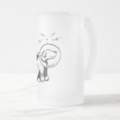 Chope Givrée Chien de l'espace (Devant droit)