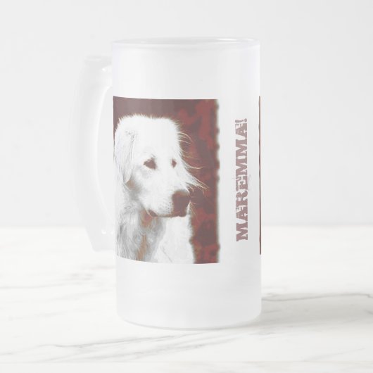 Chope Givrée Chien de maremme (Devant gauche)