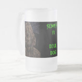 CHOPE GIVRÉE CHIEN DE PÉRIL SEMPER FI (Devant gauche)